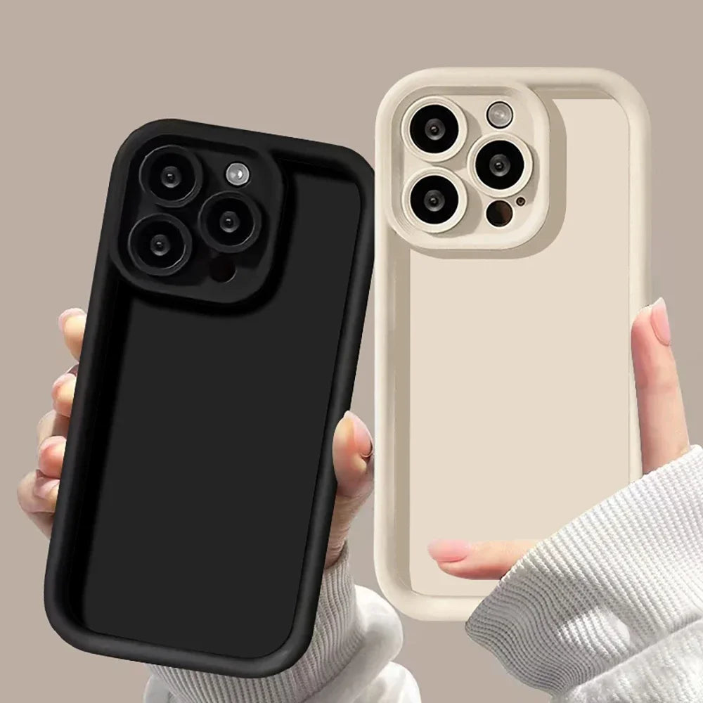 K-POP phone case FUNDA Phone Case For iPhone 16 12 13 14 Fashion 15 Pro Max Plus B-BT21S Lens Circle