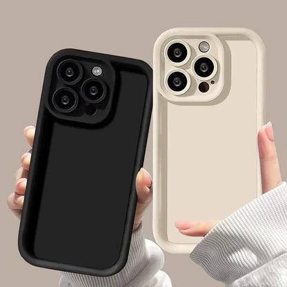 K-POP phone case FUNDA Phone Case For iPhone 16 12 13 14 Fashion 15 Pro Max Plus B-BT21S Lens Circle