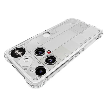 Nothing Phone 3 A024 Case Air Cushion Shockproof Airbag Silicone TPU Soft Back Cover Phone Case for Nothing Phone 3 Phone3 2025