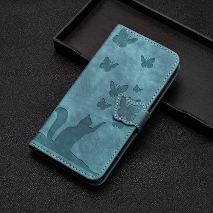 i Phone 17 Flip Case for Coque iPhone 15 16 14 13 12 11 Pro Max iPhon 15 Plus Cases Cute Cat Butterfly Leather Wallet Back Cover