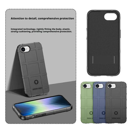 Phone Case For iPhone 16e Rugged Armor Shockproof Phone Case Soft TPU Slim Full Back Case For iPhone 16e 6.1 inch
