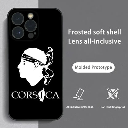 Corse Corsica Phone Case For iPhone 13 14 15 16 Pro Max Mini by Quickfindgoods. Store