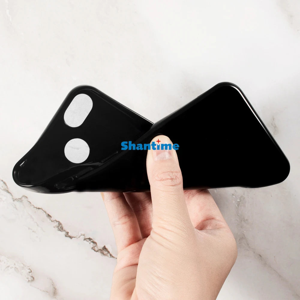 Soft Case + 2 Pack Tempered Glass Screen Protectors for Fairphone 3, 3+, 3 Plus, 3 Pro Full-Body Protection