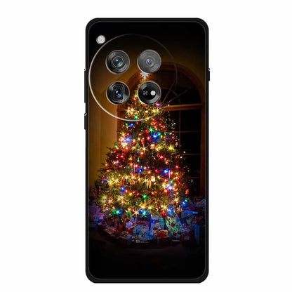 Christmas Phone Cases For Oneplus 12 12R 13 Case Black TPU Silicone For OnePlus 13 5G  TPU Protective Soft Cover 1+12 1+12R 1+13