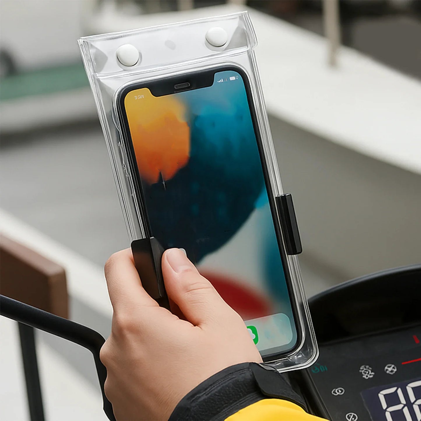 1-10PCS Waterproof Transparent Mobile Phone Cases Portable Mobile Phone Protector Pouch Bag for Cycling Bikinig Motorcycle