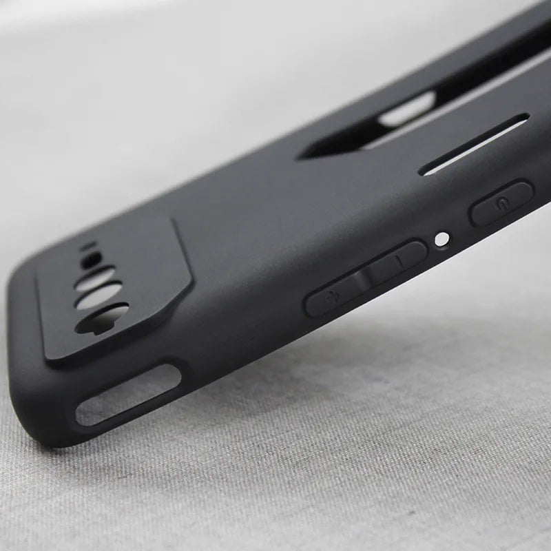 for Asus ROG Phone 6 Case Matte Soft Silicone Back Phone Cases For Asus ROG Phone6 Black TPU Shockproof Case