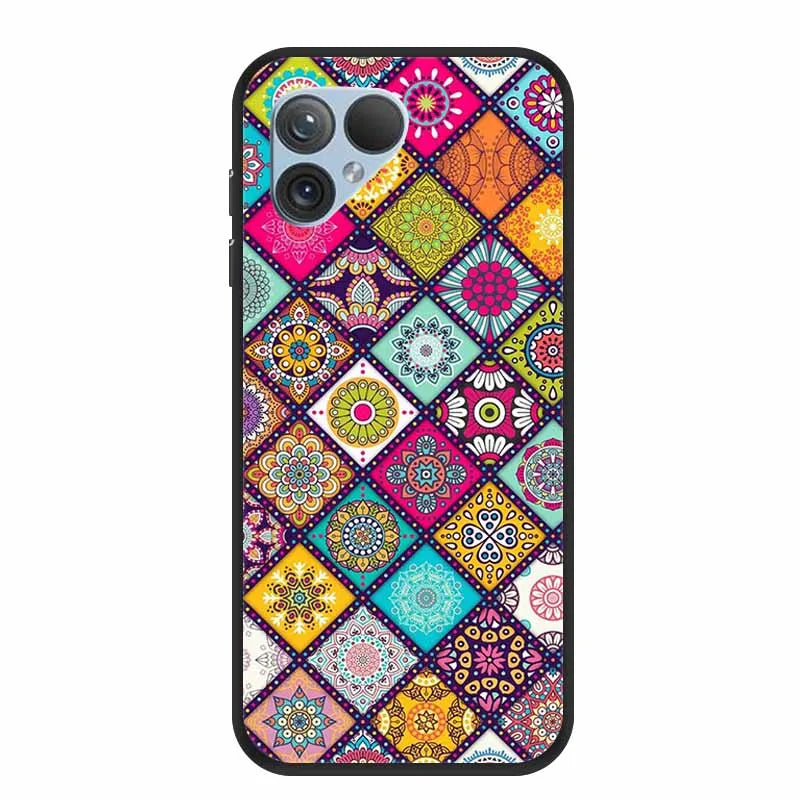 For Fairphone 5 Case 6.46" TPU Soft Silicone Bumper Luxury Back Cover Phone Cases for Fairphone5 5G Flower Cute Shockproof Coque