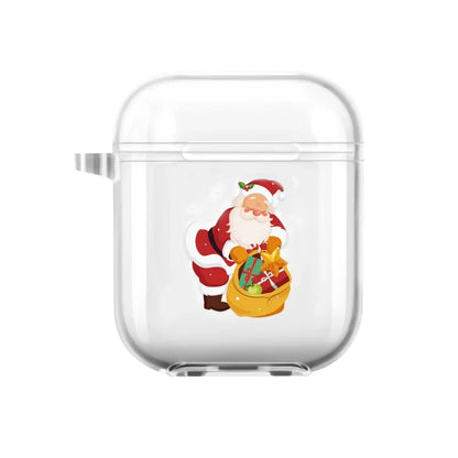 Christmas Santa Elk Earphone Case for Airpods 4th 3rd 2 Pro Shockproof Cover for Airpod 2 3 1 Protective Accessorie Shell Fundas