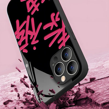 Christmas Phone Case Tempered Glass For iPhone 16 15 13 14 12 11 Pro XS Max Plus Mini SE2020 Coque