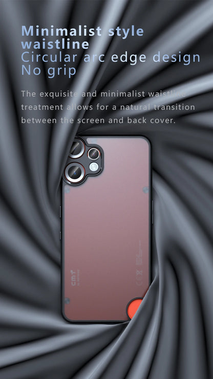 Matte Shockproof Phone Case for Nothing CMF Phone 2 Pro Hard Bumper Soft Clear Back Cover Cases for Nothing CMF Phone 2Pro