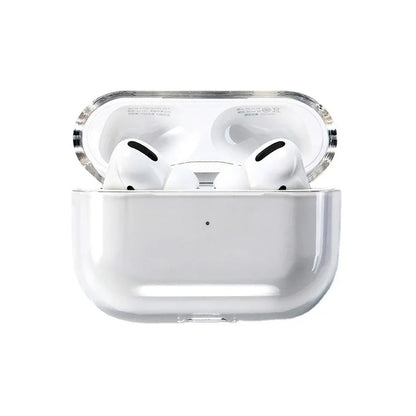 PC Earphone Cases For Airpods 4/Airpods 3 Case Headphones Protective transparent Case  Airpods Pro 2 Airpods Covers 1-2PCS