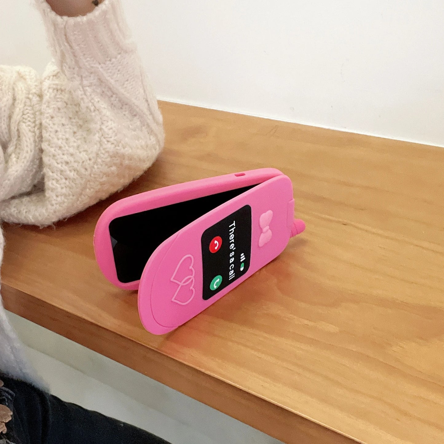 3D Phone Shaped Cellphone Case for iPhone 13 14 15 Pro Make up Mirror Soft Silicone Shockproof Cover Shell for iPhone 16 Pro Max