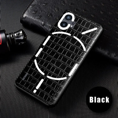 Leather Case For Nothing Phone 3 2 1 Premium PU Slim Fit Design Unti-Scratch Protective Back Cover for Nothing Phone 3 case