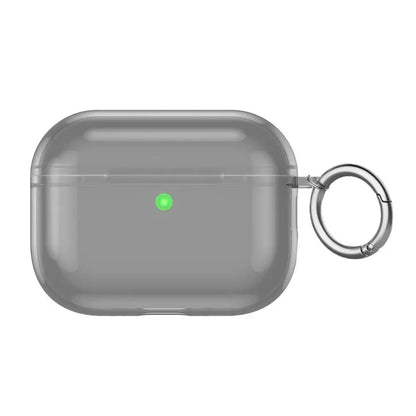 For AirPods Pro 3 Transparent Full Protective Shockproof Case Soft TPU Clear Headphone Cover With Keychain For Airpods Pro 3