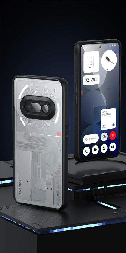 Clear Case For Nothing Phone 3a Cover Nothing Phone 3a Fundas Hard PC Camera Protector Shockproof Back Case For Nothing Phone 3a