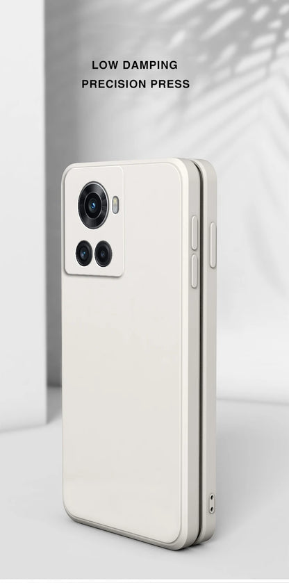 Original Liquid Phone Cases for Oneplus 10R 10 R 5G Soft Silicone Fundas One Plus 10R OnePlus10 R Shockproof Fashion Back Cover