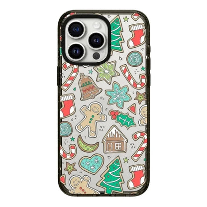 Christmas Tree Cat 2.0 Acrylic Black Border Magnetic Phone Case Cover for IPhone 12 13 14 15 16 17 Pro Max Case