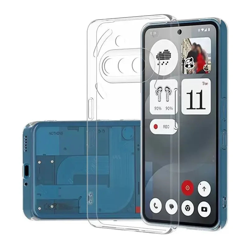 Simple Slim Soft TPU Clear Transparent Phone Cases For Nothing Phone 3A Pro Case Phone3APro 3APro 5G Cover Fundas Capa 3 A Coque