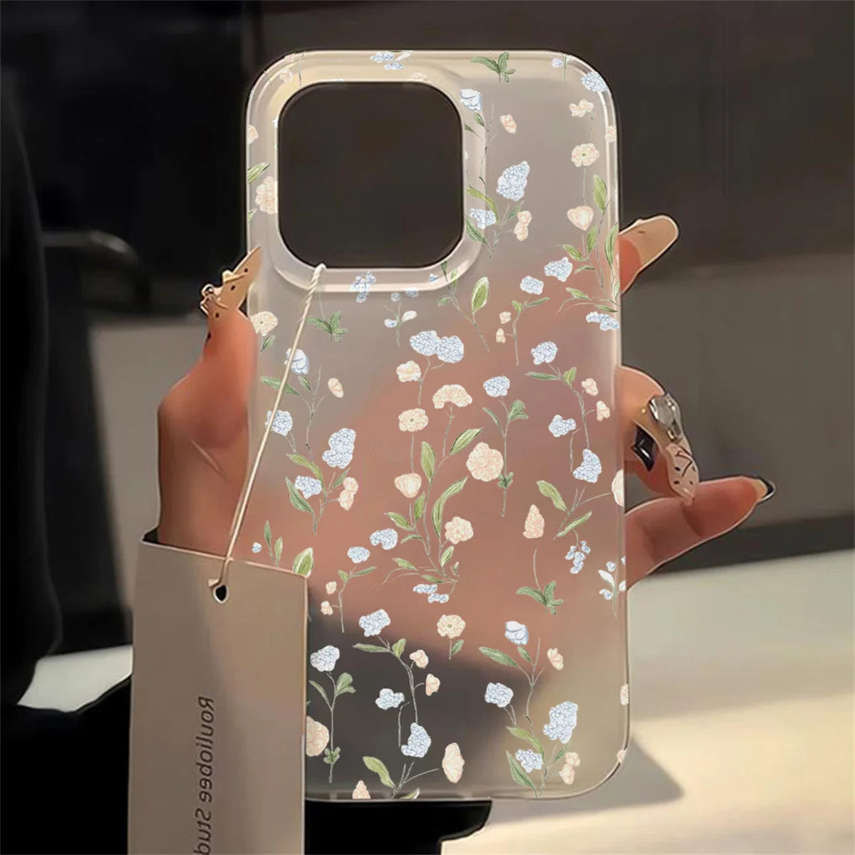 Flower Matte Case For iPhone 17 Cases iPhone 17 Air 16 Pro Max 12 14 11 13 15 Fundas Soft Shockproof Cover Leopard Phone Bumper