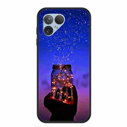 For Fairphone 5 Case 6.46" TPU Soft Silicone Bumper Luxury Back Cover Phone Cases for Fairphone5 5G Flower Cute Shockproof Coque