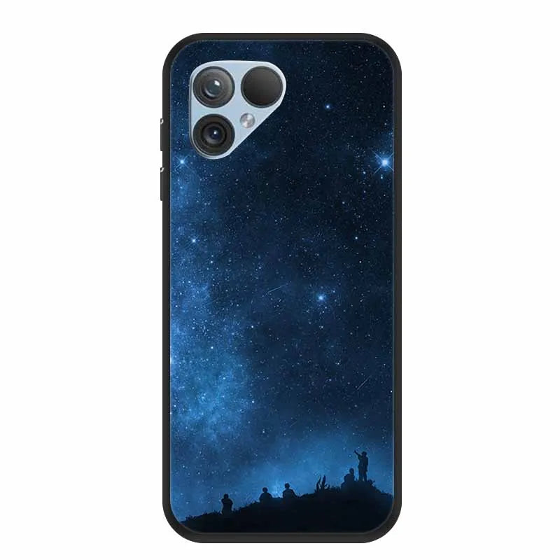 For Fairphone 5 Case 6.46" TPU Soft Silicone Bumper Luxury Back Cover Phone Cases for Fairphone5 5G Flower Cute Shockproof Coque