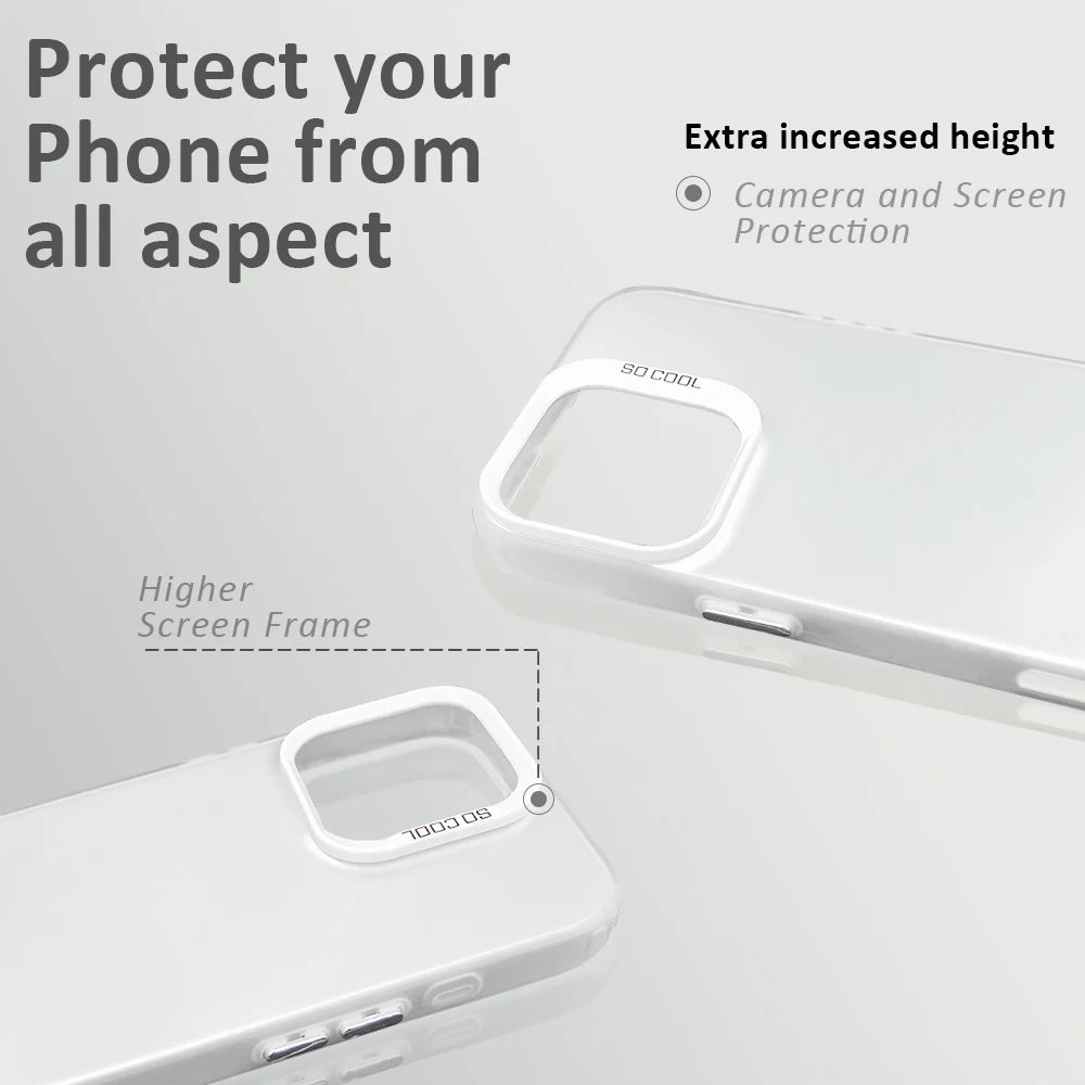 Christmas Lights Phone Case For iPhone 16 15 14 13 12 17 Pro Max Independent Metal Button Electroplating Mobile