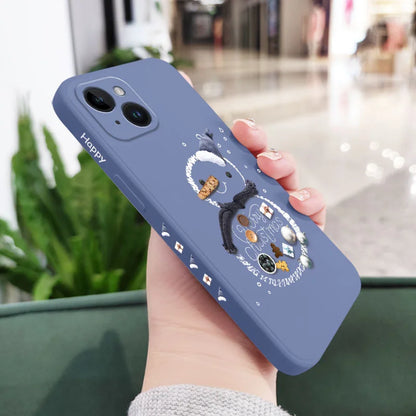 Christmas Motifs Phone Case For iPhone 17 Air 16 16E 15 14 13 12 11 Pro Max Mini X XR XS  8 7 Plus 6 6S Plus Cover