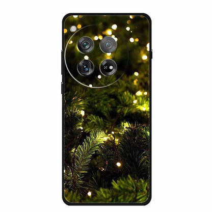 Christmas Phone Cases For Oneplus 12 12R 13 Case Black TPU Silicone For OnePlus 13 5G  TPU Protective Soft Cover 1+12 1+12R 1+13