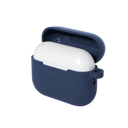 For AirPods Pro 3 Case Cover with Metal Buckle Luxury TPU Protective Full Cover Case Shockproof Scratchproof