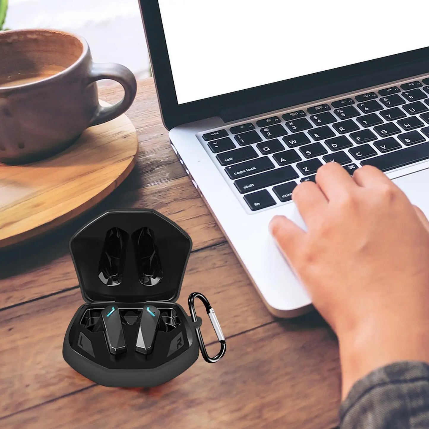 Waterproof Earphone Case Silicone Earphone Cases Shock absorbing Headphone Pouch Bag Hard Protective Case High Quality Bag