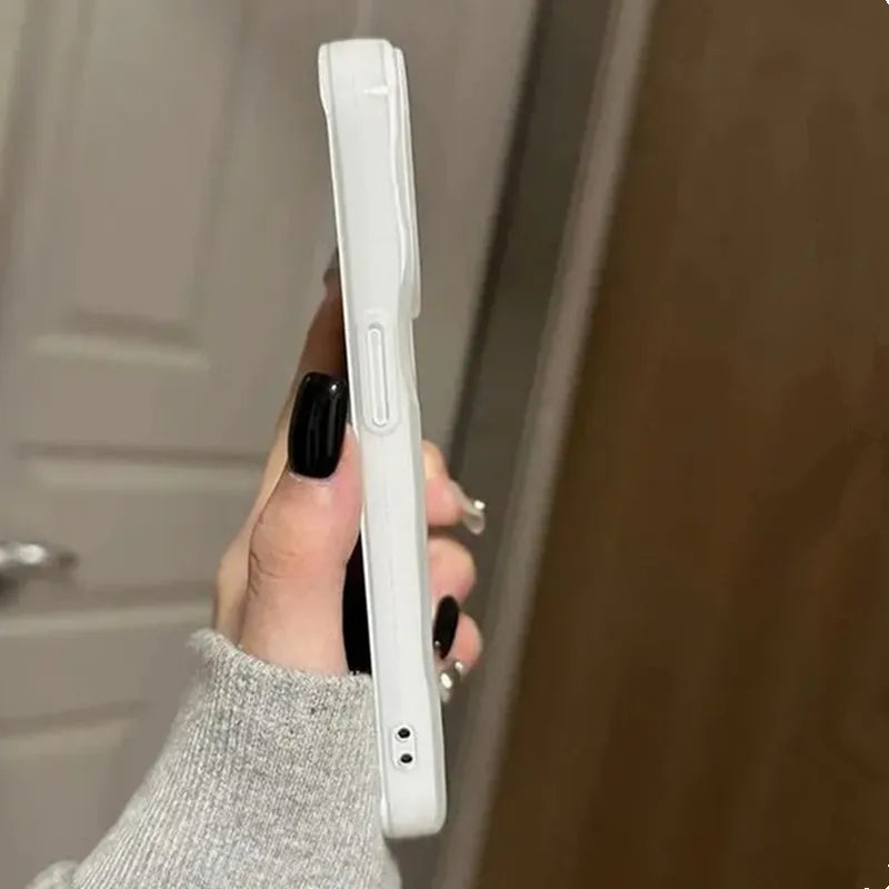 Christmas cake lollipop red Stars Phone Cases for iPhone 11 12 13 14 15 16 17 Pro Max Air Plus Shockproof Soft TPU Cover Case