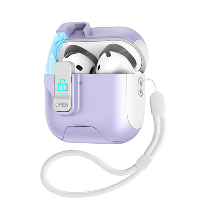 Case for IPhone 4 Cover Magnetic Latch Cap Phone Holder Cases Wireless Headphone for IPhone 3 Pro 2 1 Pro2 Covers with Lanyard