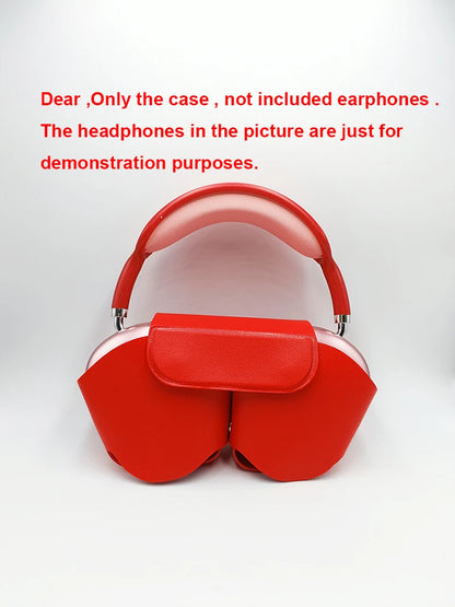 Case For Airpods Max Earphone Protective Cover Soft Leather Case Against Falling And Scratching Accessories For Airpods Max