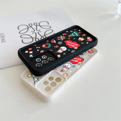 Christmas Elk Silicone Phone Cases For Motorola Moto G30 G05 G34 G04 G24 G14 G15 G22 G04S E32 E13 E40 E14 E22 G9 G Play 2025