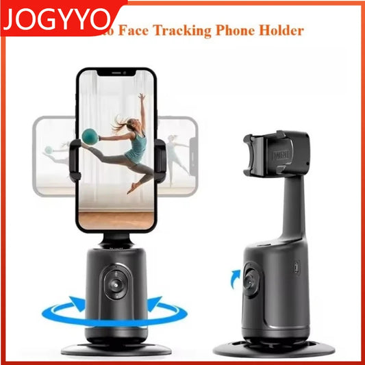 Auto Tracking Shooting Gimbal AI Camera Recognition Body Face Track 360 Rotation Intelligent