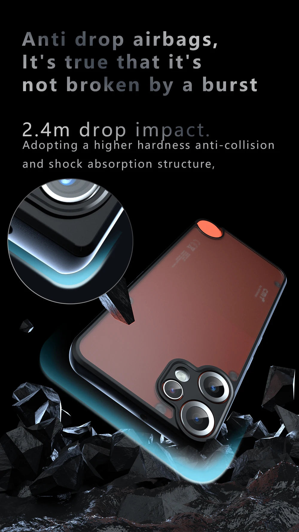 Matte Shockproof Phone Case for Nothing CMF Phone 2 Pro Hard Bumper Soft Clear Back Cover Cases for Nothing CMF Phone 2Pro