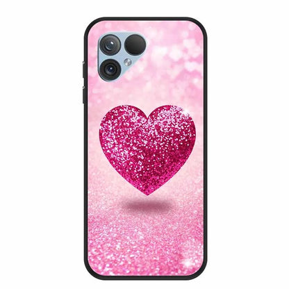 For Fairphone 5 Case 6.46" TPU Soft Silicone Bumper Luxury Back Cover Phone Cases for Fairphone5 5G Flower Cute Shockproof Coque