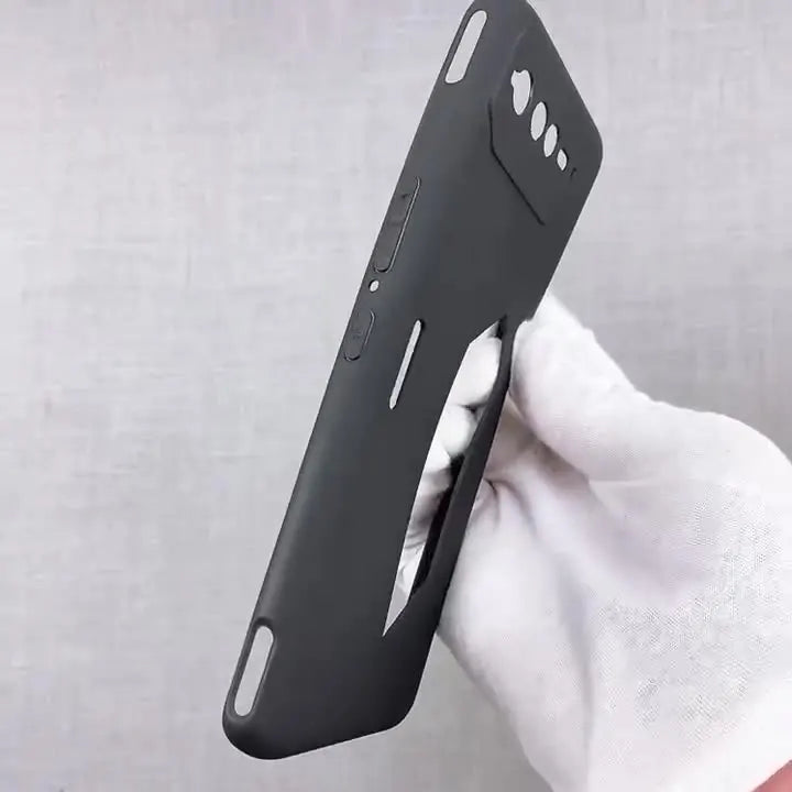 for Asus ROG Phone 6 Case Matte Soft Silicone Back Phone Cases For Asus ROG Phone6 Black TPU Shockproof Case