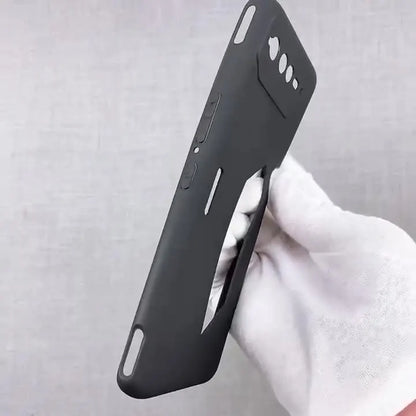 for Asus ROG Phone 6 Case Matte Soft Silicone Back Phone Cases For Asus ROG Phone6 Black TPU Shockproof Case