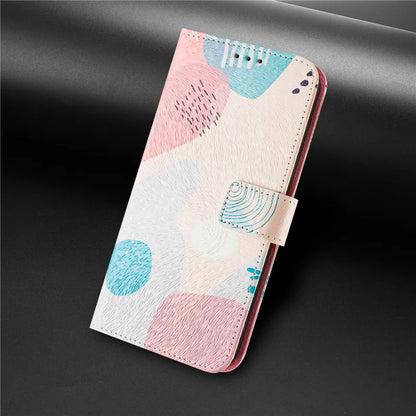 13 Leather Phone Case For iPhone 13 12 Mini 11 Pro 13Pro 12Pro Max 11Pro Coque Flip Cover Wallet Magnetic Painted Cases Cat Bear