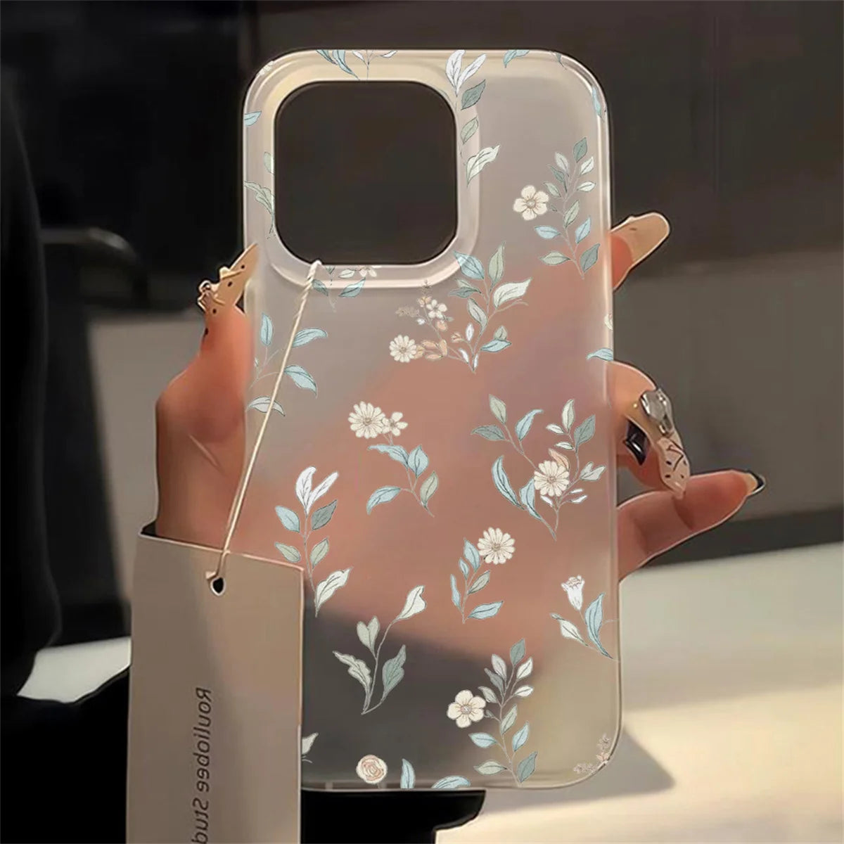 Flower Matte Case For iPhone 17 Cases iPhone 17 Air 16 Pro Max 12 14 11 13 15 Fundas Soft Shockproof Cover Leopard Phone Bumper