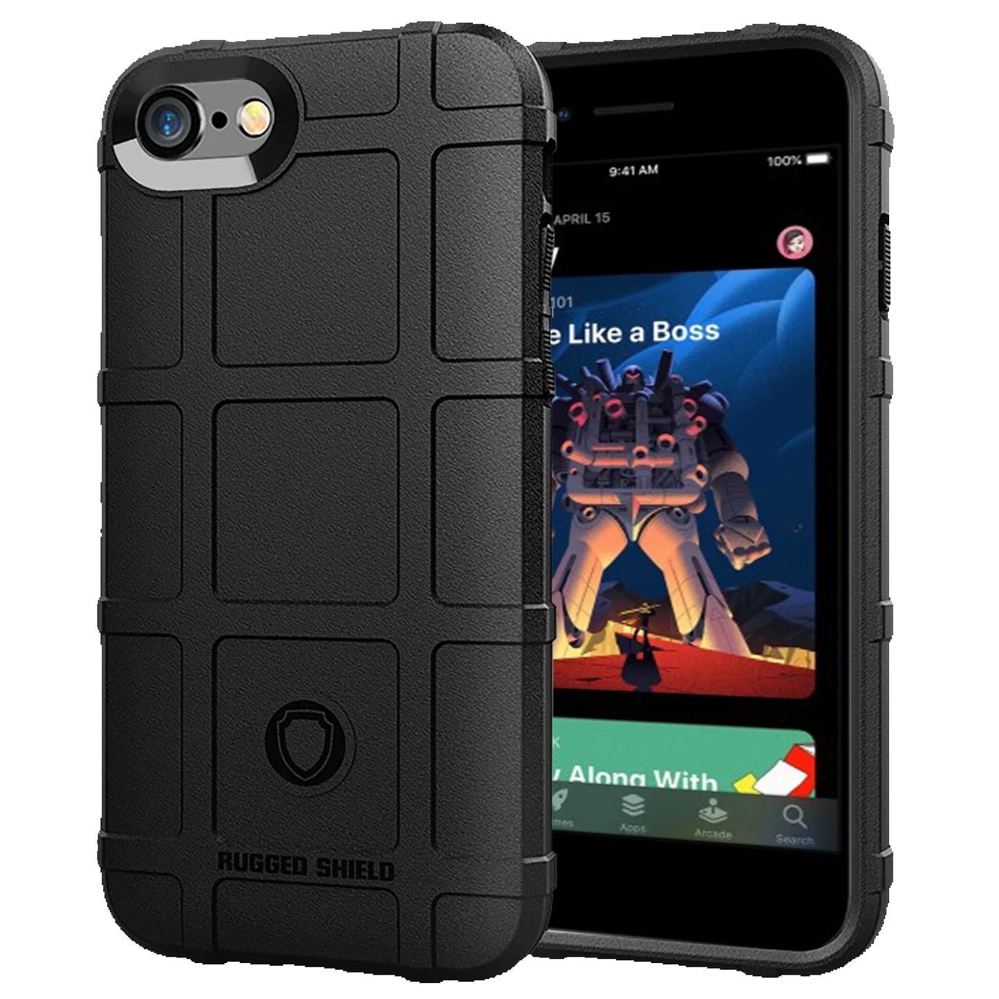 Military Armor Case For IPhone SE 2020 Se2 Soft Silicone Phone Cover For Iphone Se 2022 Se3 Shockproof Shield Cases