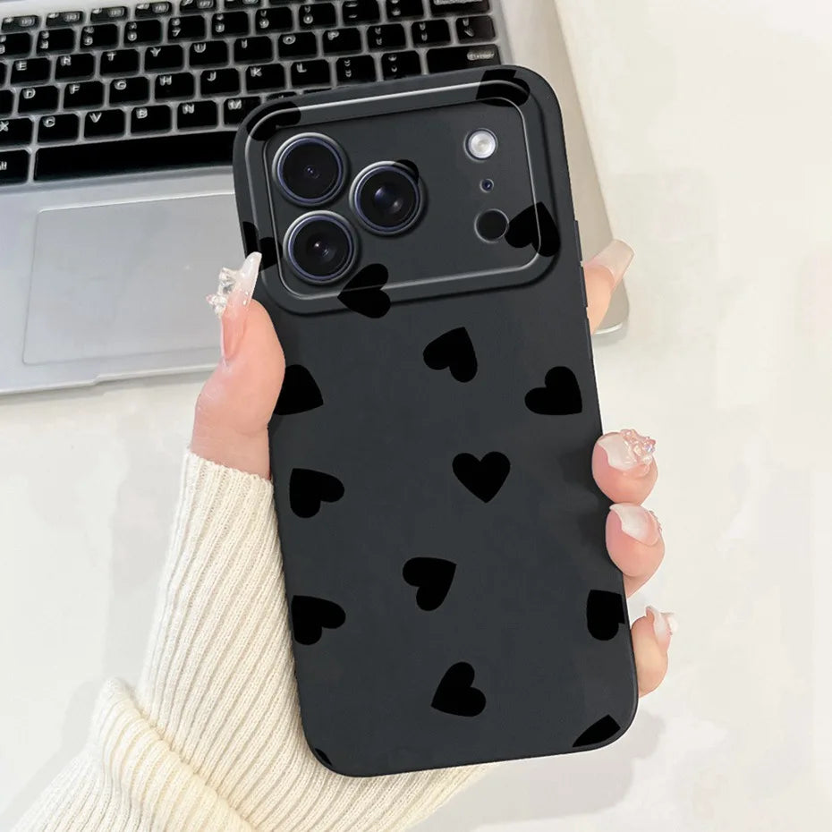 Cutie case for iPhone 17 Pro Max 17 Air Soft Silicone Shockproof Cases For iPhone17 17Pro 17Air Covers Bumpers