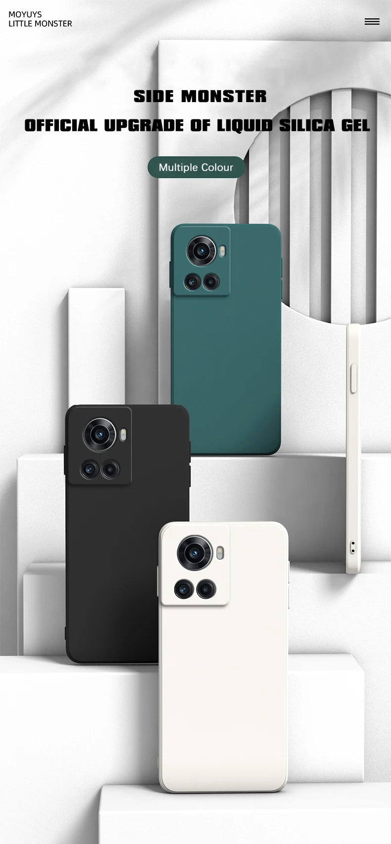 Original Liquid Phone Cases for Oneplus 10R 10 R 5G Soft Silicone Fundas One Plus 10R OnePlus10 R Shockproof Fashion Back Cover