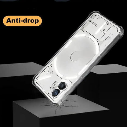 Soft TPU Transparent Phone Case for Nothing Phone 2 1 5G Shockproof Airbag Protective Clear Cover Shell Capa Fundas