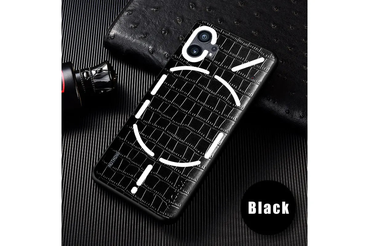 Leather Case For Nothing Phone 3 2 1 Premium PU Slim Fit Design Unti-Scratch Protective Back Cover for Nothing Phone 3 case