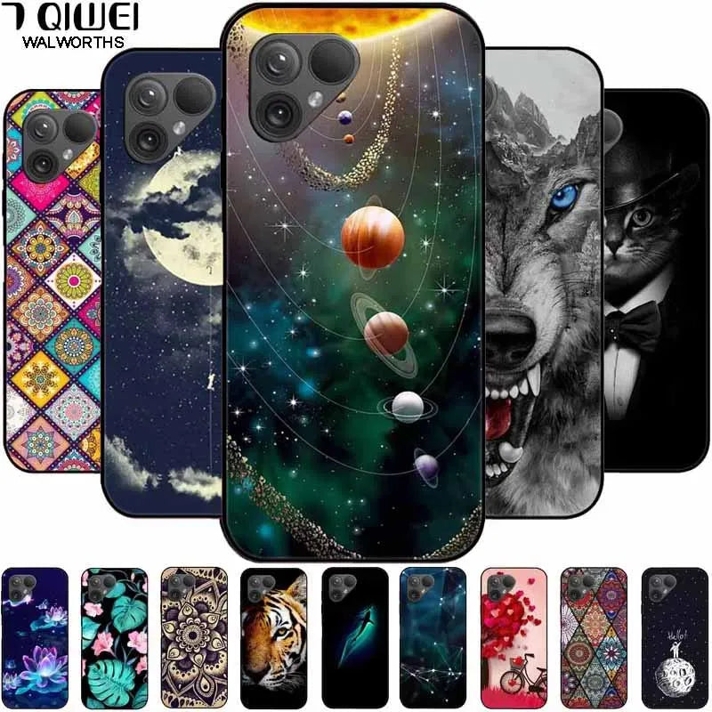 For Fairphone 5 Case Fairphone5 Phone Cover Soft TPU Lovely Cases for Fairphone Smartphones 5 5G Funda 6.46'' Protective Silicon