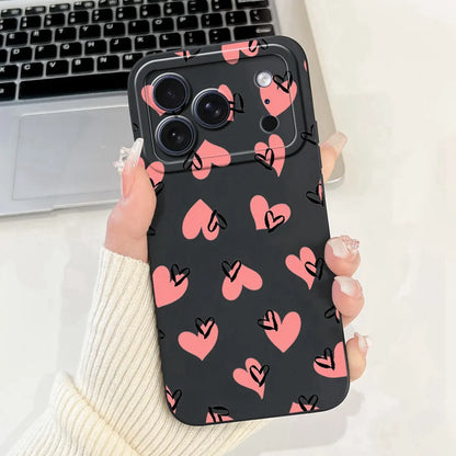 Cute Cartoon Phone Case For iPhone 17 Pro Max 17 Air Soft Silicone Shockproof Cases For iPhone17 17Pro 17Air Covers Bumpers