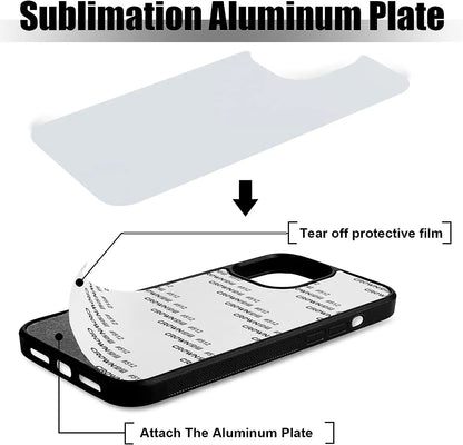 sublimation blank phone cases for iphone 16 15 14 13 12 11 15 pro max Soft Rubber + Hard PC Anti-Slip Printable Heat Press