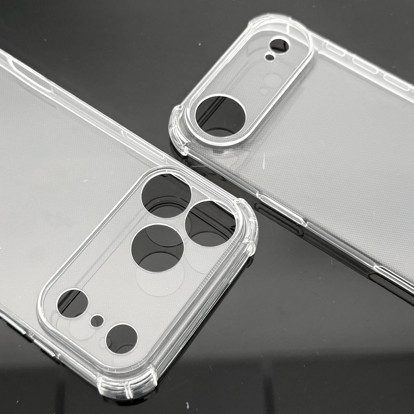 17Pro Shockproof Phone Cases Transparent Corner Protectors Phone Cover for IPhone 17/17 Air/17 Pro/17 ProMax Anti-scratch Case